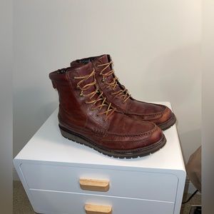 Men's Polo Ralph Lauren Willingcott brown boots sz 13 used